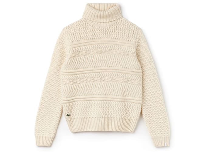 Lacoste Live Cable Knit Rollneck