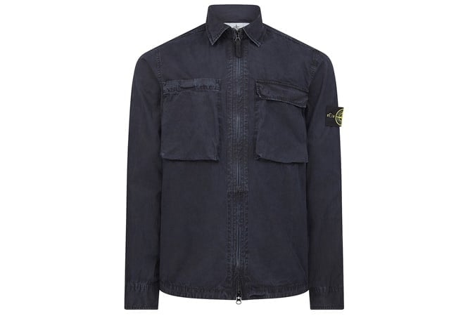 Stone Island Brushed Cotton Shirt