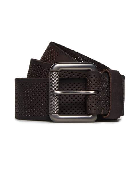 Master Perforated Leather Belt