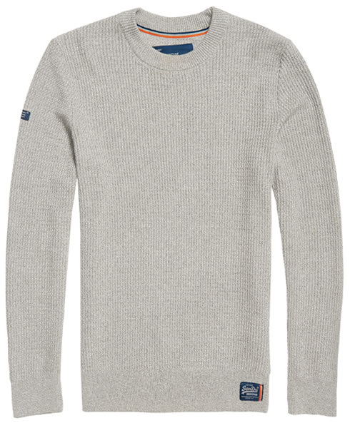 University Waffle Crew Jumper