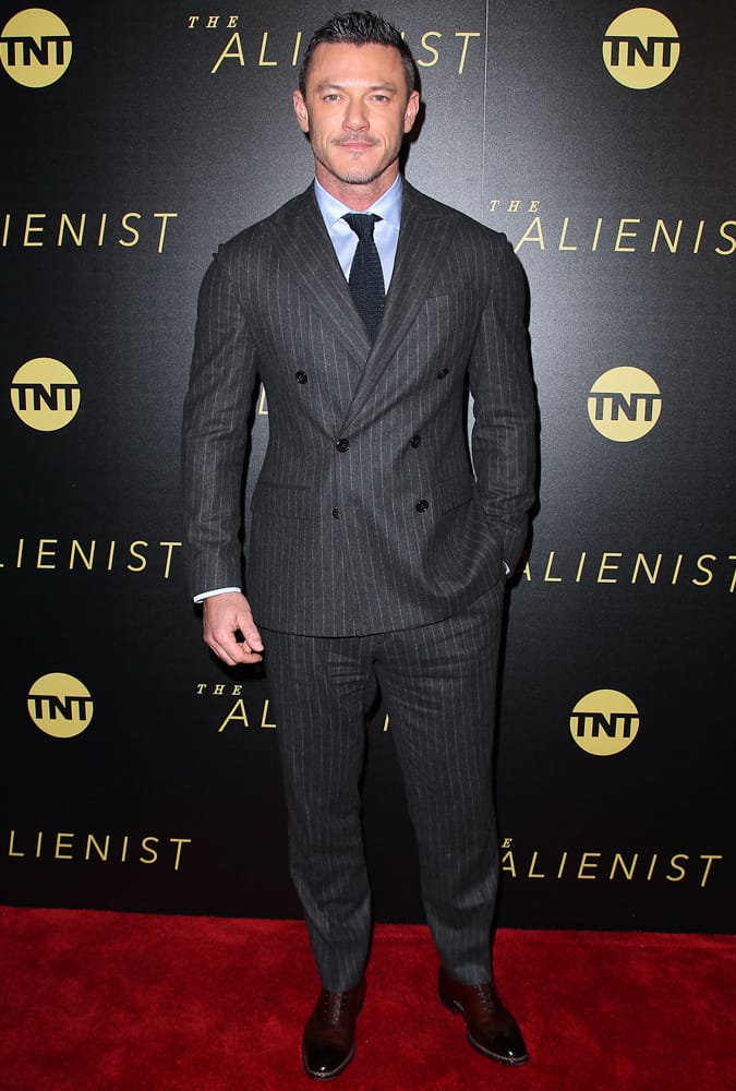 Luke Evans At The Alienist Premiere