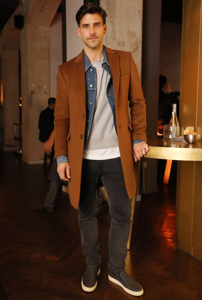 Johannes Huebl At Milan Fashion Week