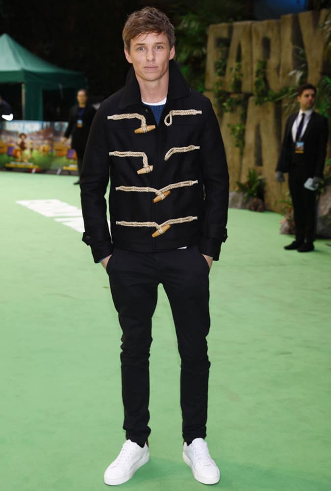 Eddie Redmayne At The Early Man Premiere