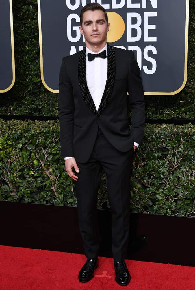 Dave Franco At The 2018 Golden Globe Awards