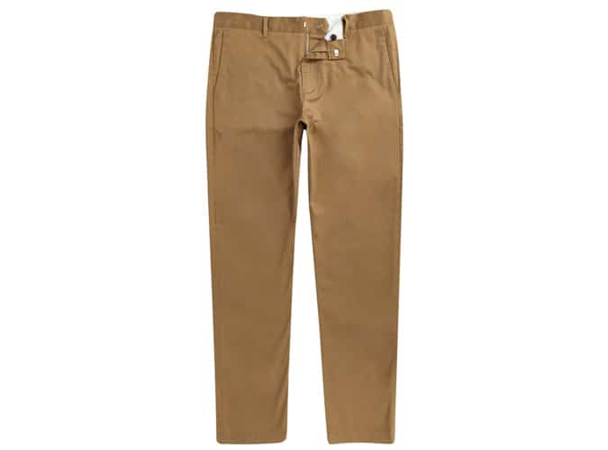 River Island Tan Skinny Chino Trousers