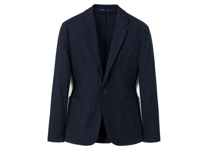 Mango Unstructured Regular-Fit Cotton Blazer