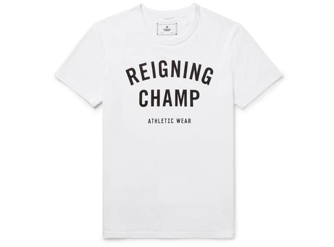 Reigning Champ Printed Cotton-Jersey T-Shirt