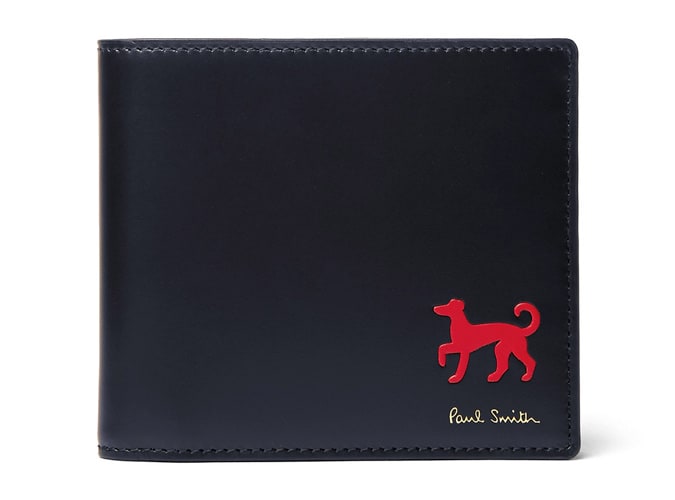 Paul Smith Year Of The Dog Leather Billfold Wallet