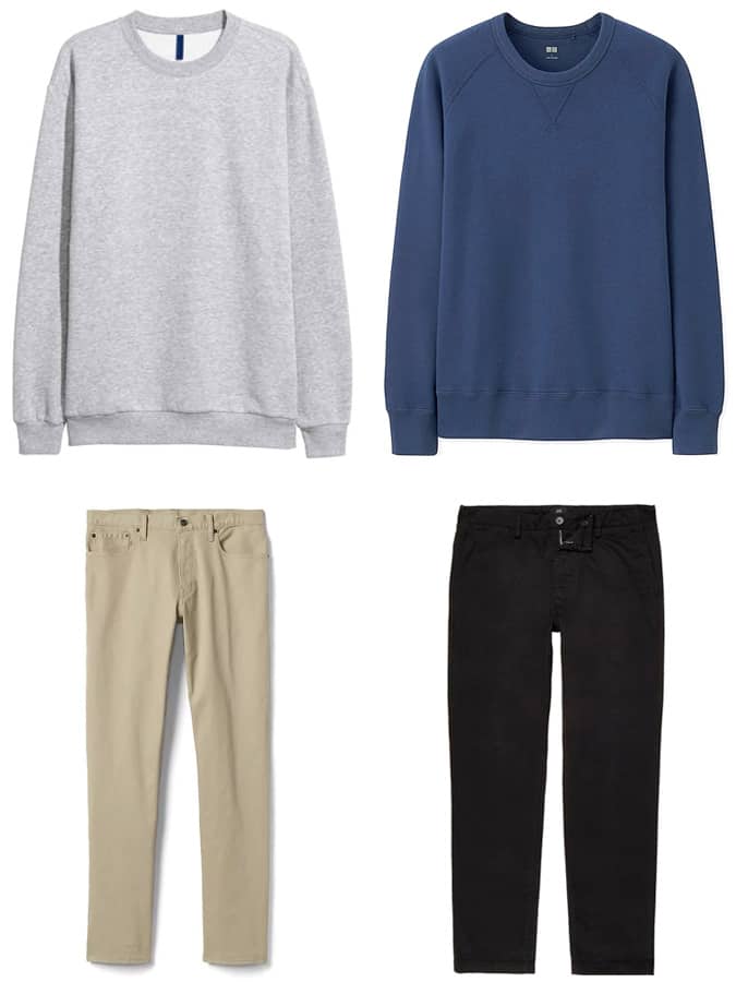 The Best Sweatshirts And Chinos For Men