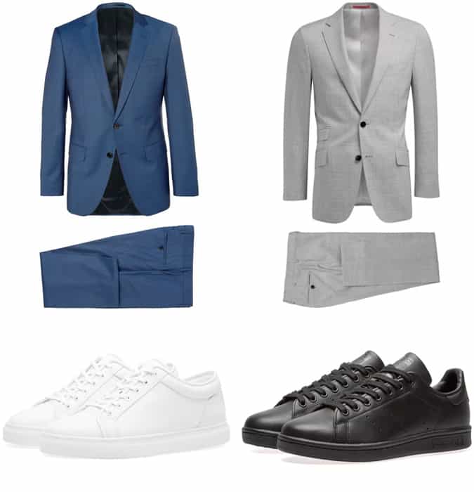 The Best Trainers To Wear With Suits