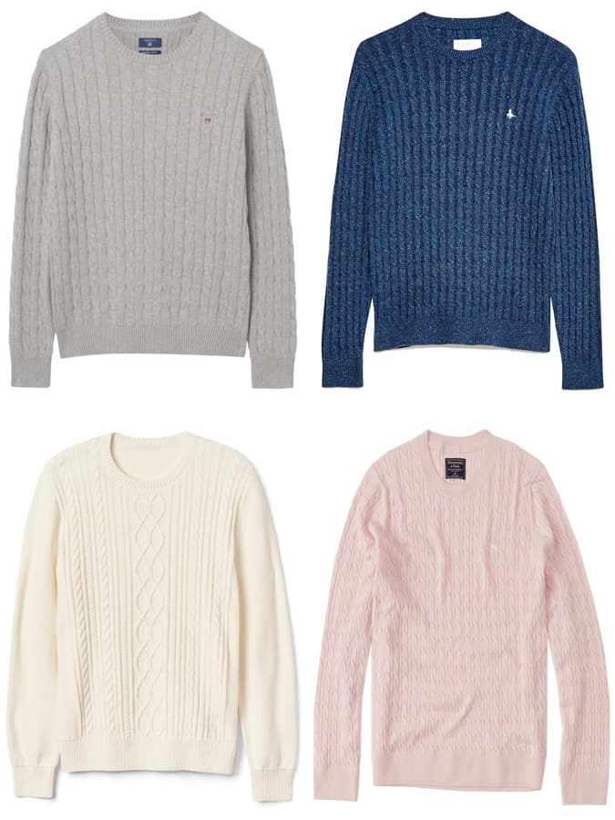 The Best Cotton Cable Knit Sweaters For Men