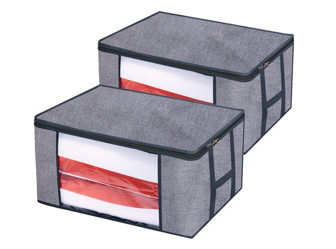 homyfort Pack of 2 Duvet Storage Bags