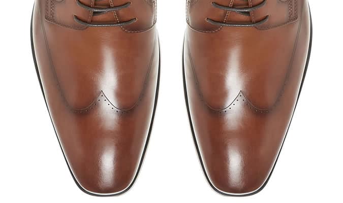 Wingtip Shoes Without Broguing
