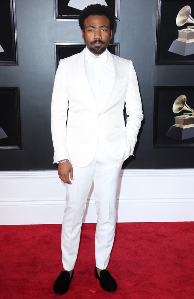 Donald Glover At The 2018 Grammy Awards