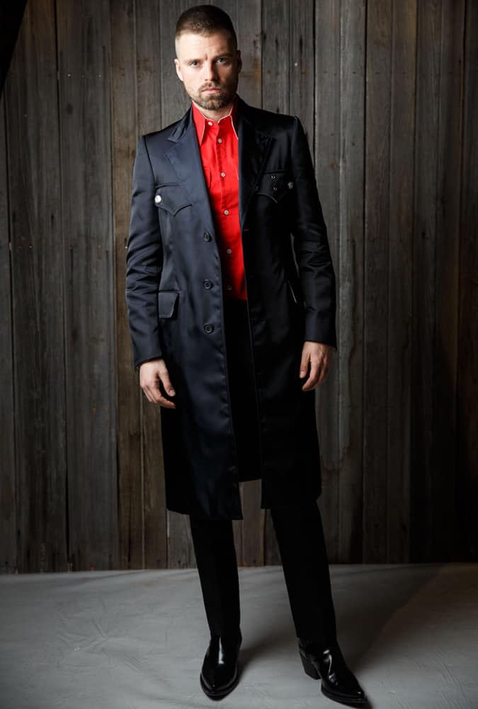 Sebastian Stan At The Calvin Klein Show At New York Fashion Week