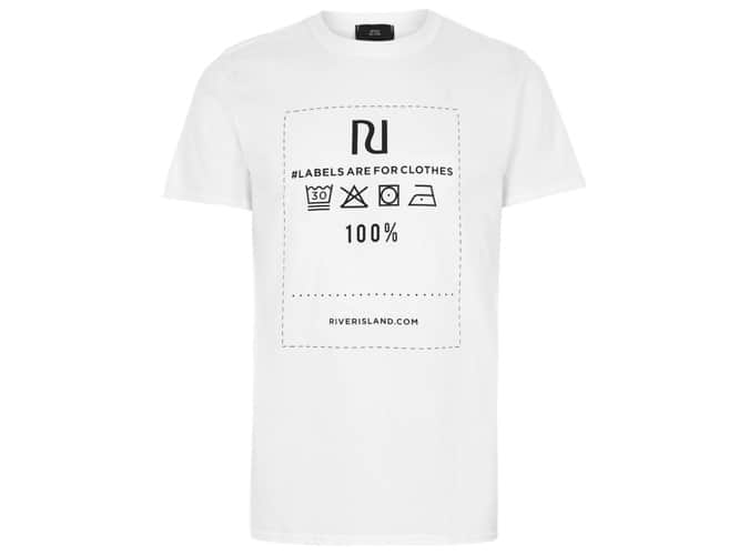 River Island Ditch The Label Charity T-Shirt