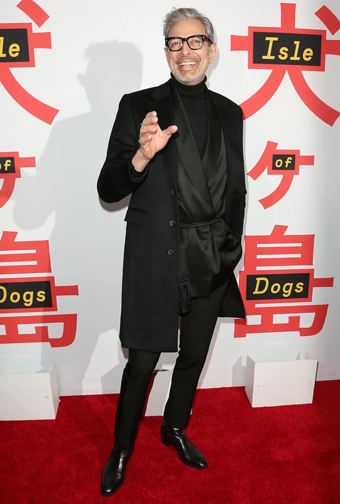 Jeff Goldblum Wearing All Black
