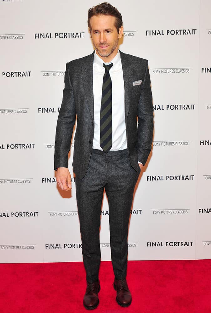 The Best Dressed Men Of The Week - Ryan Reynolds