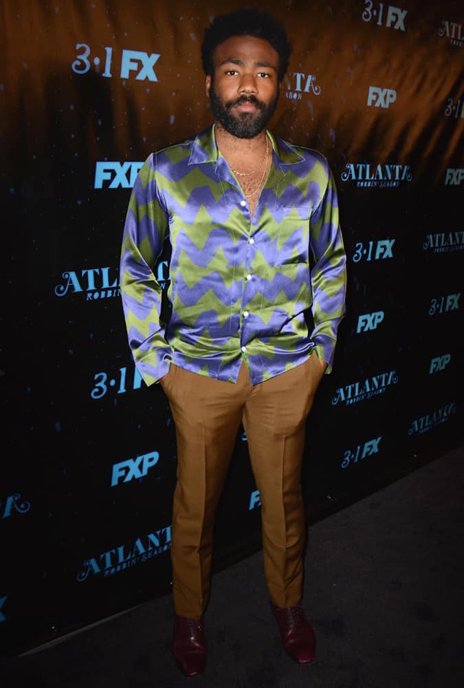 Donald Glover at Atlanta Robbin’ Season Screening
