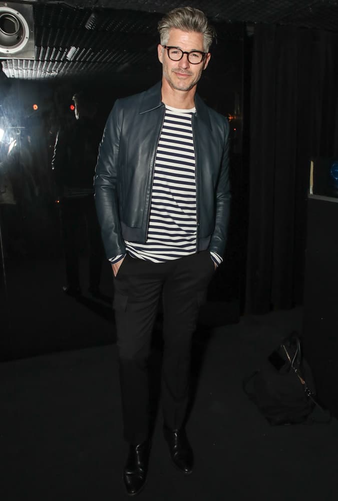 Eric Rutherford at Zoe Buckman 'CHAMP' opening, Los Angeles