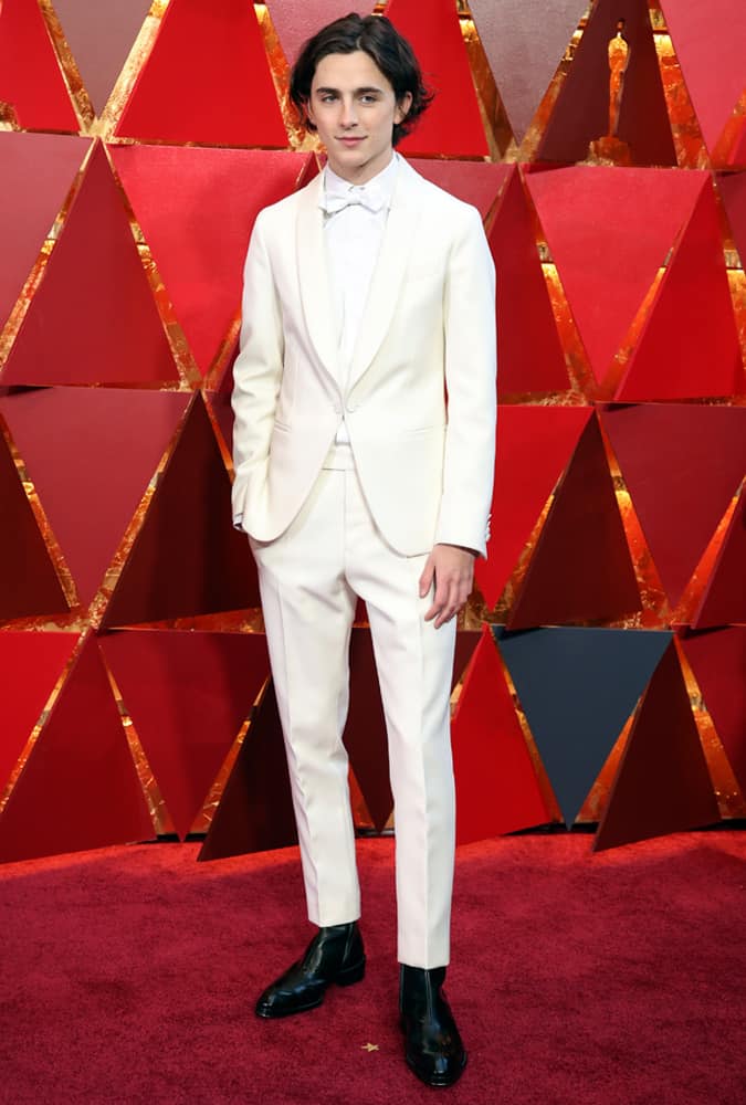Timothée Chalamet At The Oscars