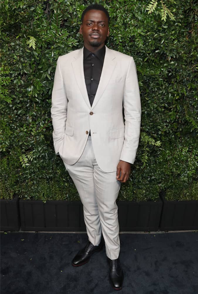 Daniel Kaluuya At A Pre-Oscars Party