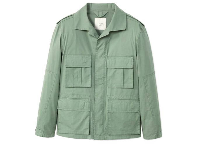 Mango Pockets Cotton Field Jacket
