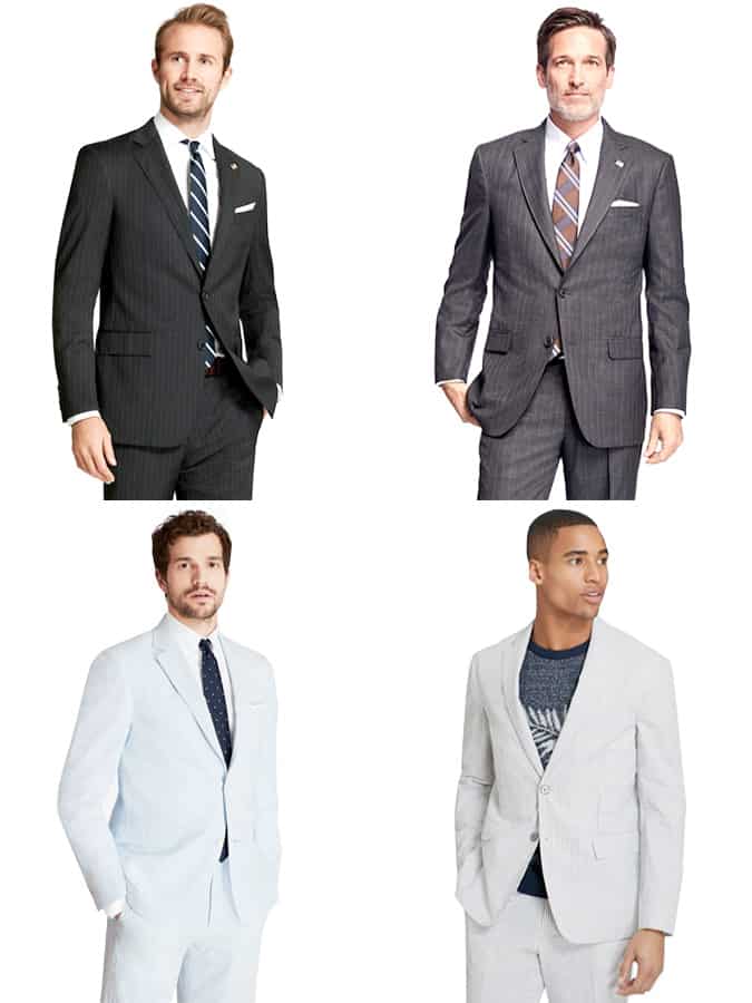 Brooks Brothers Pinstripe Suits for men