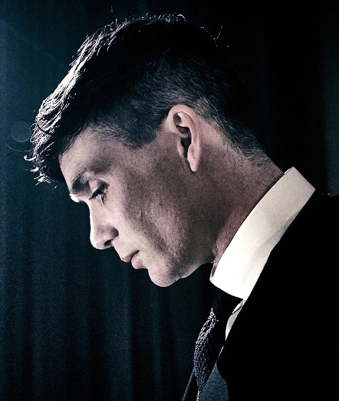 Tommy Shelby Peaky Blinders Taper Fade Haircut for men