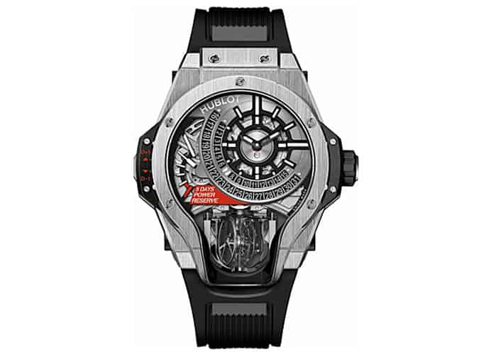 HUBLOT Tourbillon Bi-Axis titanium watch