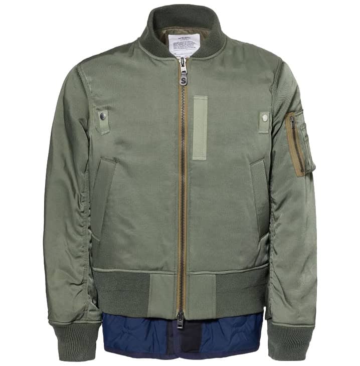 Sacai x Spiewak Buttoned-Pockets Regular-Fit Woven-Blend Jacket