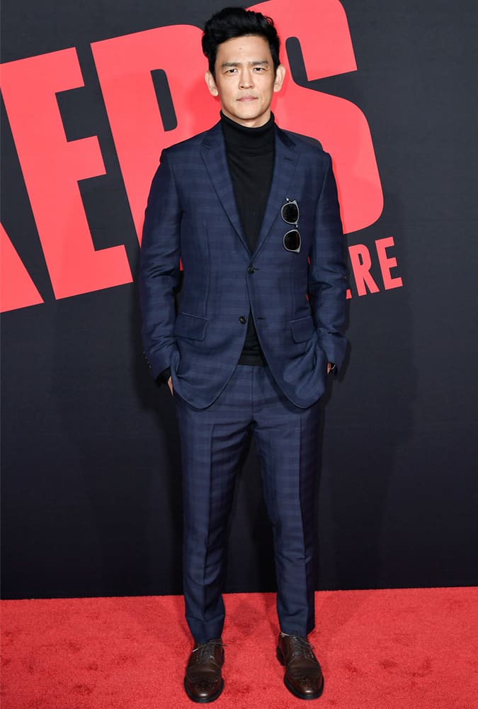 The Best-Dressed Men Of The Week - John Cho at Blockers Premiere, Los Angeles