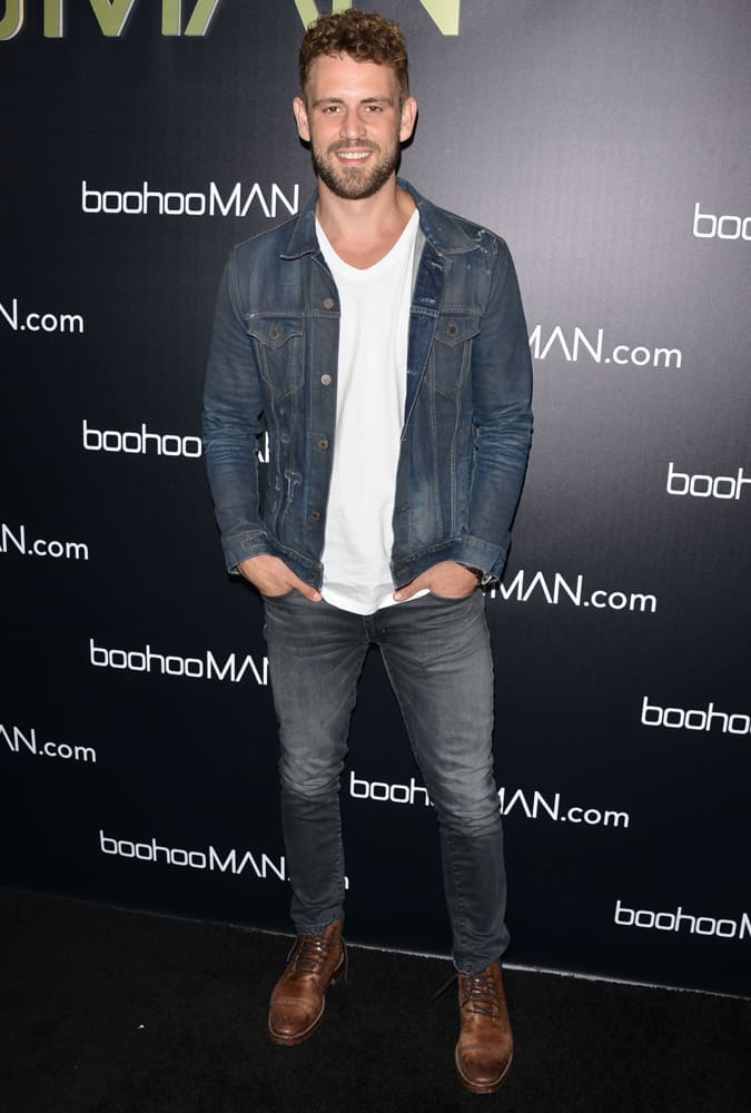 Nick Viall at boohooMAN launch party, Los Angeles