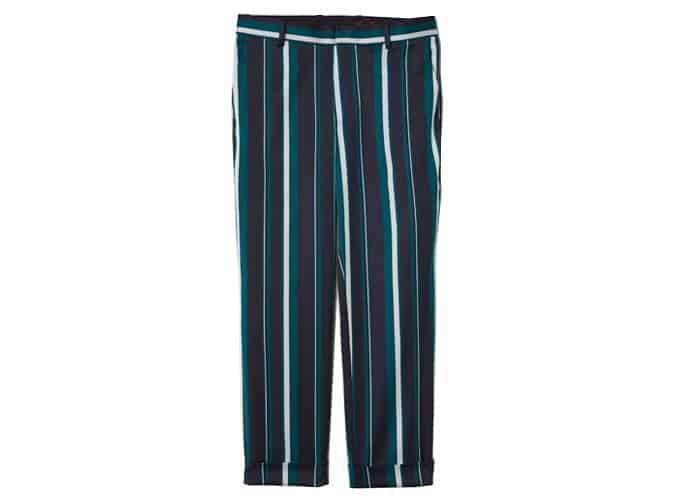H&M Striped Suit Trousers