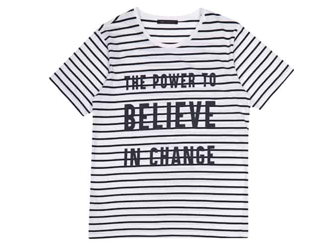 Marks & Spencer Fashion Targets Breast Cancer T-Shirt