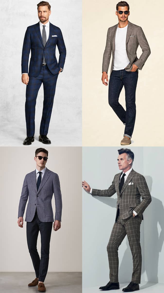 How To Wear Check Tailoring