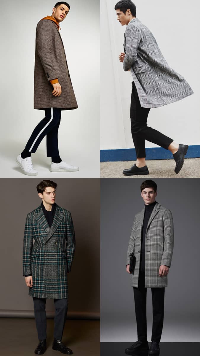 How To Wear A Check Overcoat