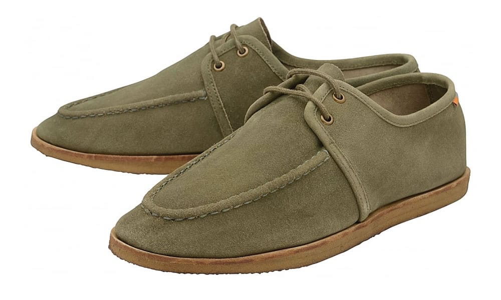 Rutland Khaki Suede Moccasin