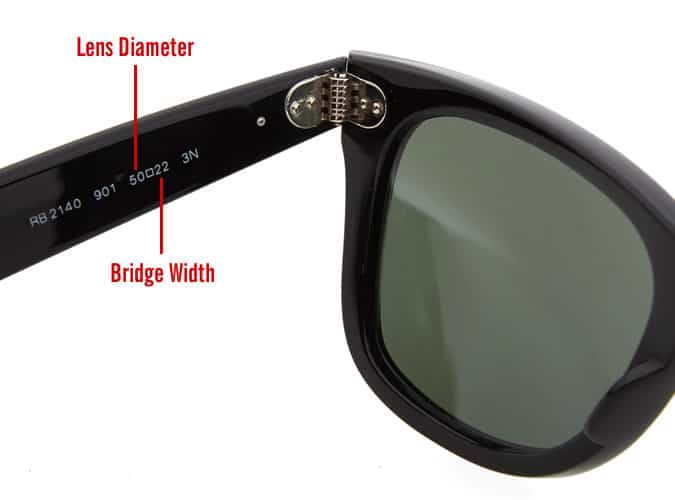 How To Check The Size Of Ray-Ban Wayfarers