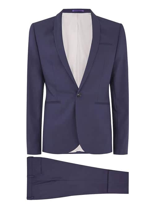 Royal Blue Spray On Suit