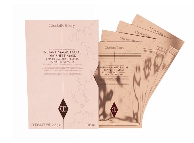 CHARLOTTE TILBURY Instant Magic Facial Dry Sheet Mask Set of 4