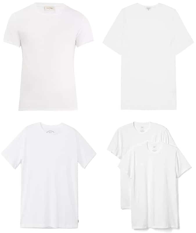 The Best White T-Shirts For Men