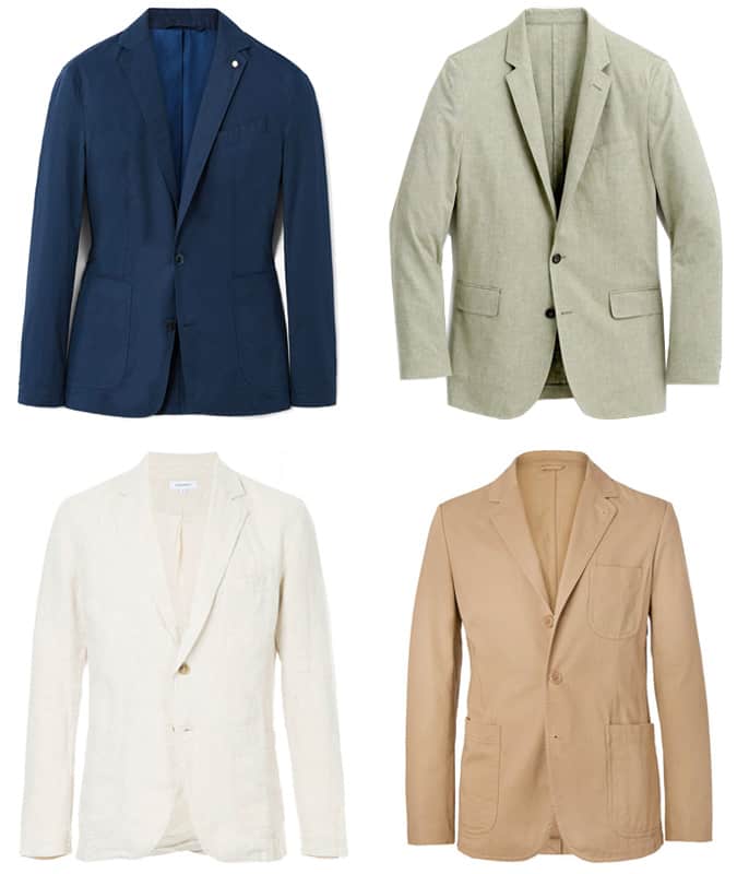 The Best Unstructured Blazers For Men