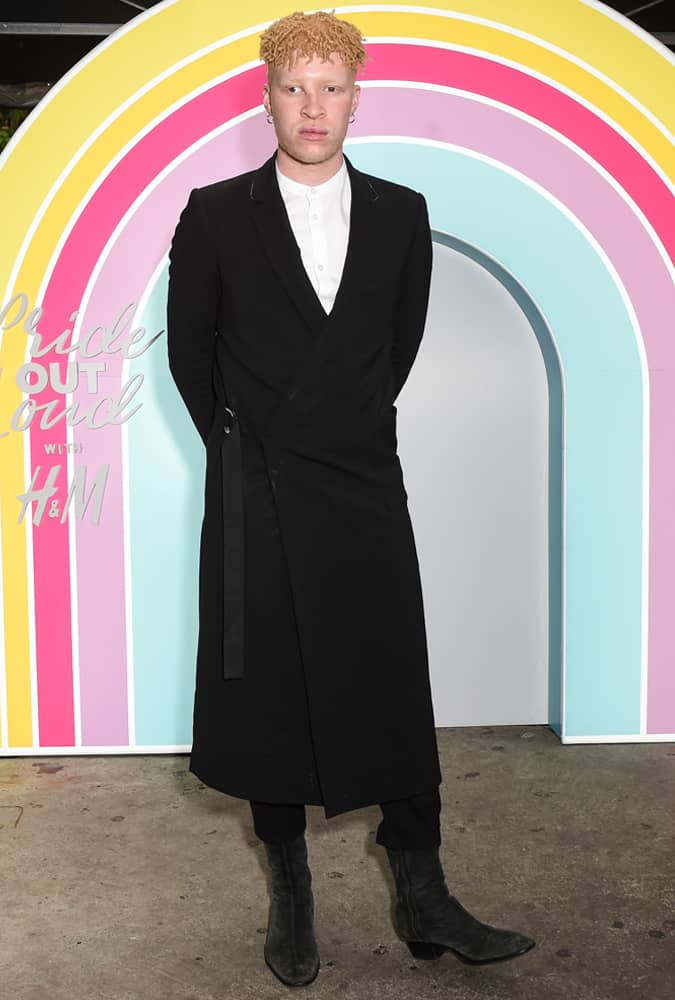 The Best-Dressed Men Of The Week - Shaun Ross at H&M pride collection launch, NYC