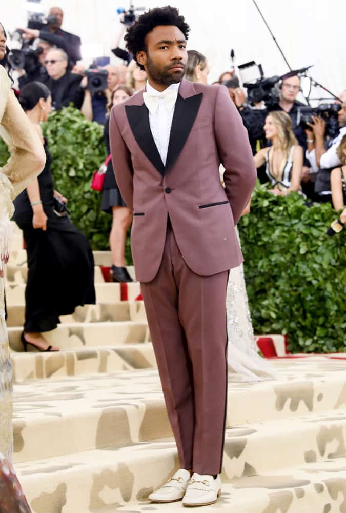 Donald Glover at Met Gala, New York