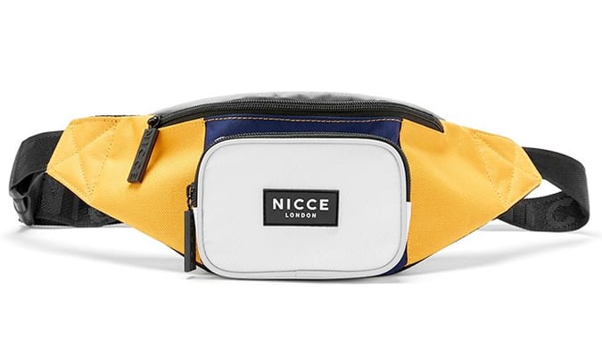 Nicce Storming Yellow Bum Bag
