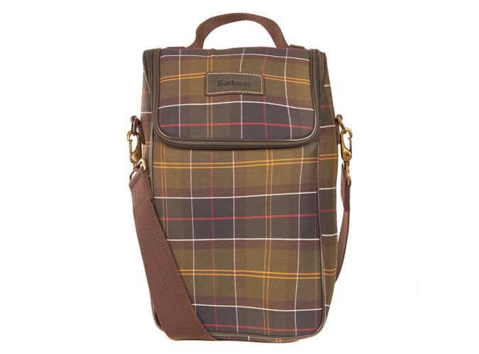 Barbour Tartan Wine Cooler Bag