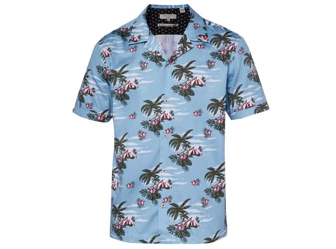 Ted Baker Bliss Tropical Pattern Shirt