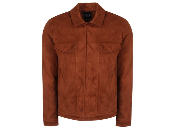 BoohooMan x Dele Alli Suedette Trucker Jacket