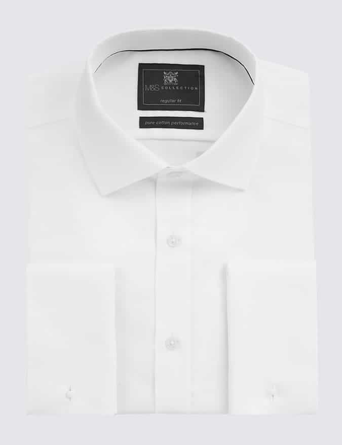 Pure Cotton Non-Iron Regular Fit Shirt